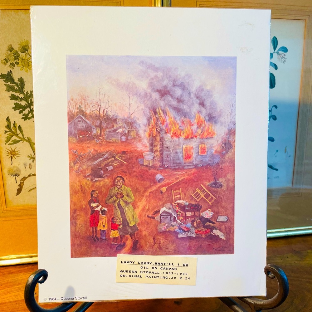 Queena Stovall Print “Lawdy Lawdy, What’ll I Do” 8x10 Vintage 1984